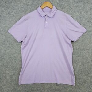 Bonobos Men's Purple Polo Shirt Size M Pima Cotton/Drytec Acrylic Blend‎ STAINS